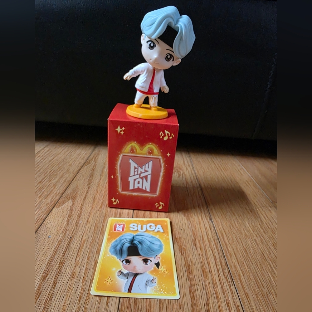 McDonalds x BTS Suga Figurine with Card